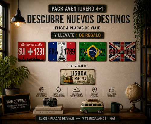 Adventurer Pack 4+1 - "Discover New Destinations"